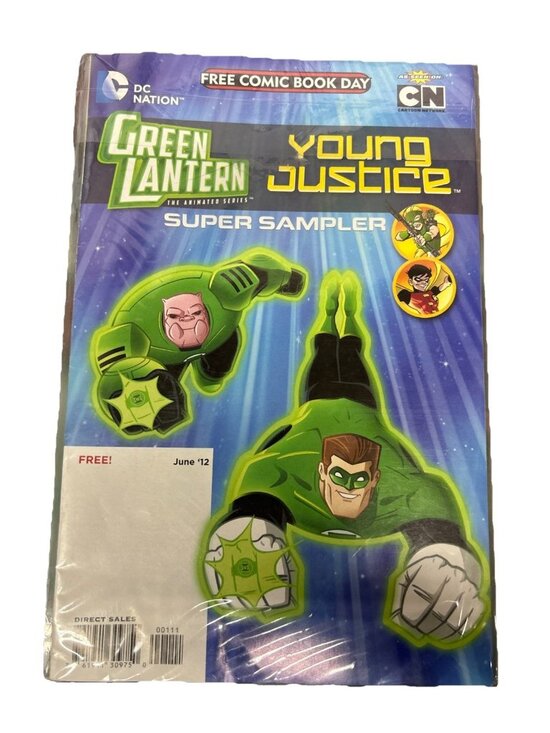 Other - Dc Nation Young Justice Green Lantern Free Comic 2012 Comic Book
